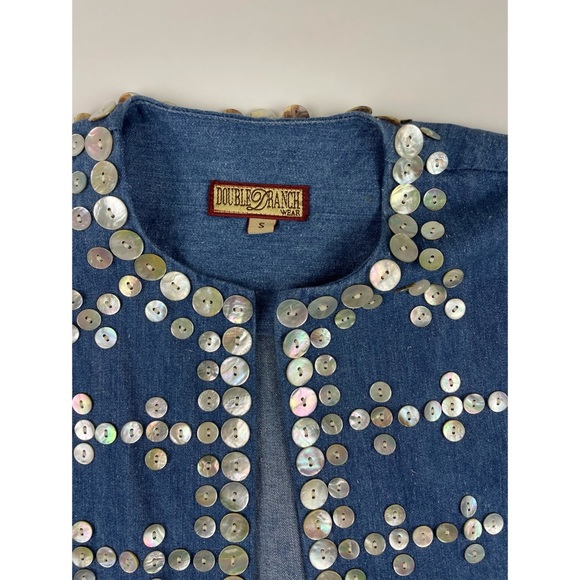 Double D Ranch Denim Vest - Picture 2 of 5